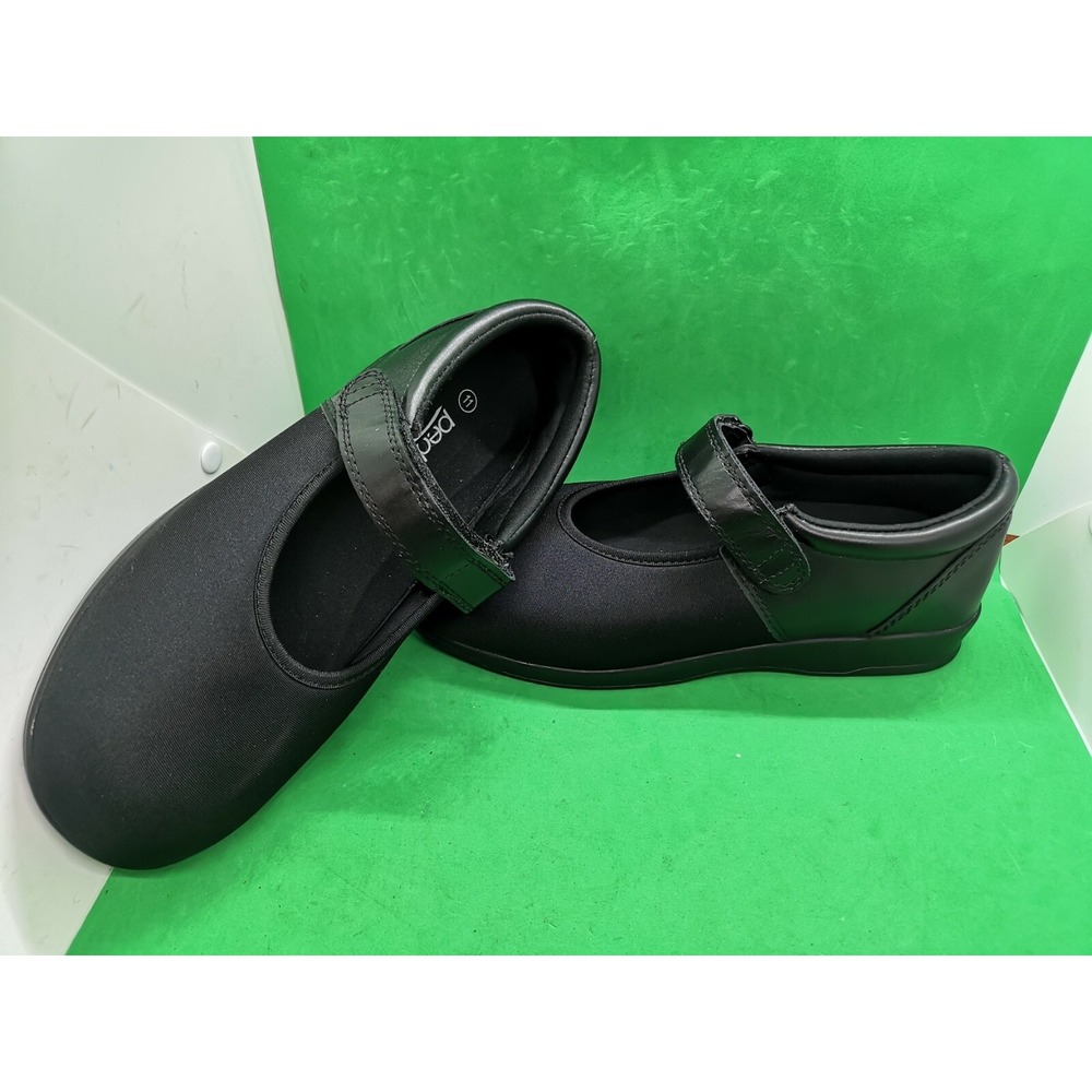 Pedors Stretch Walker Black Stretch Orthopedic Shoes Diabetic PED Size 11